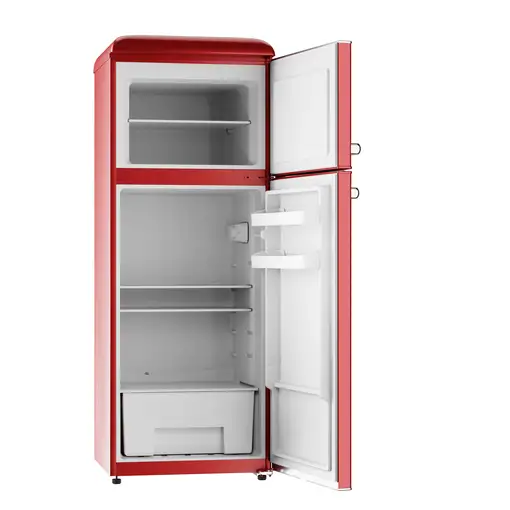 Frigorífico 2 puertas Evvo F45R Retro Rojo