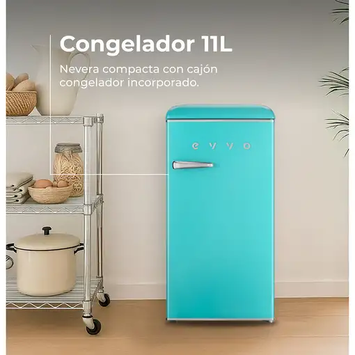 Frigoríficos dos puertas Independiente 95 L Azul F26BL EVVO