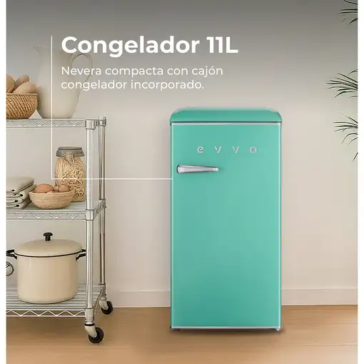 Frigoríficos dos puertas Independiente 95 L Verde F26G EVVO