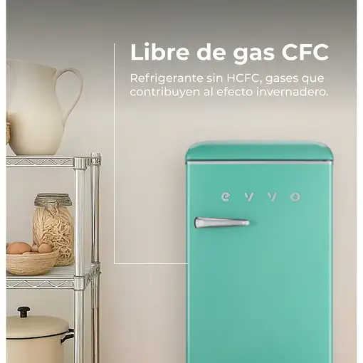 Frigoríficos dos puertas Independiente 95 L Verde F26G EVVO