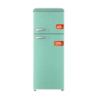 Frigorífico 2 puertas Evvo F45G Retro Verde Pastel