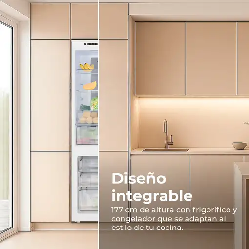 Frigorífico Combi Integrable EVVO Fi62