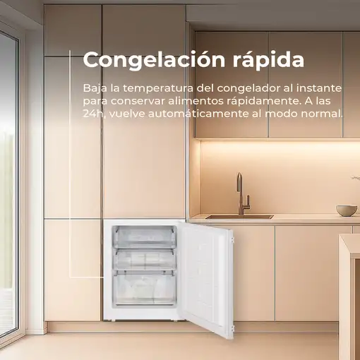 Frigorífico Combi Integrable EVVO Fi62
