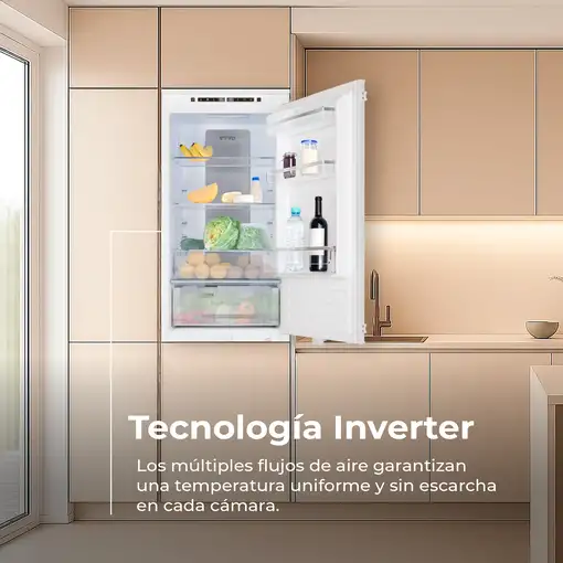 Frigorífico Combi Integrable EVVO Fi62