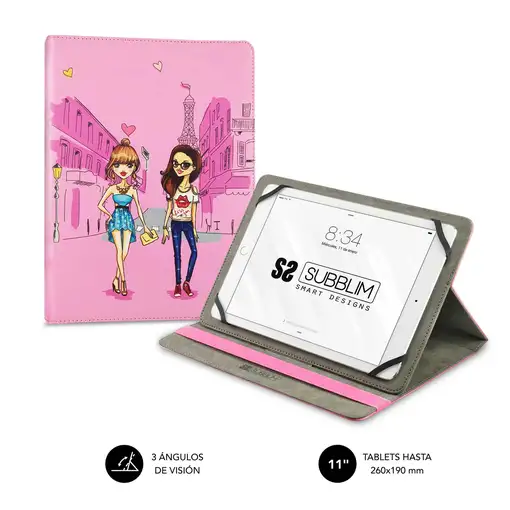 Funda Tablet Universal Trendy Case Girls 9.6\ a 11\