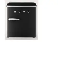 EVVO F20 Retro frigorífico Independiente 45 L Negro