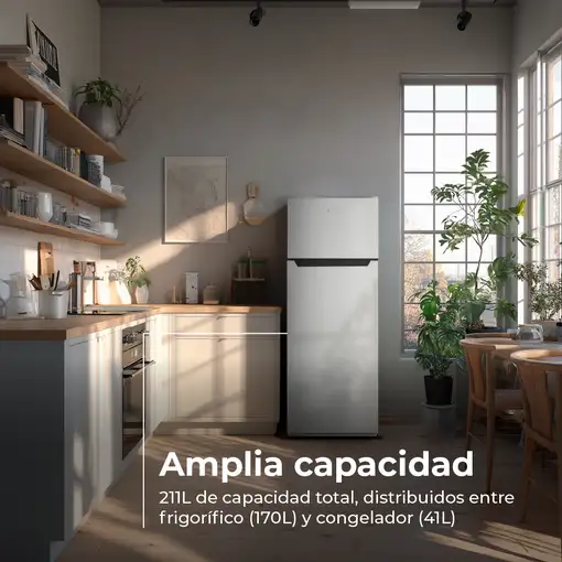 Frigorífico 2 puertas EVVO F40