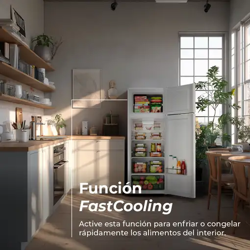 Frigorífico 2 puertas EVVO F40