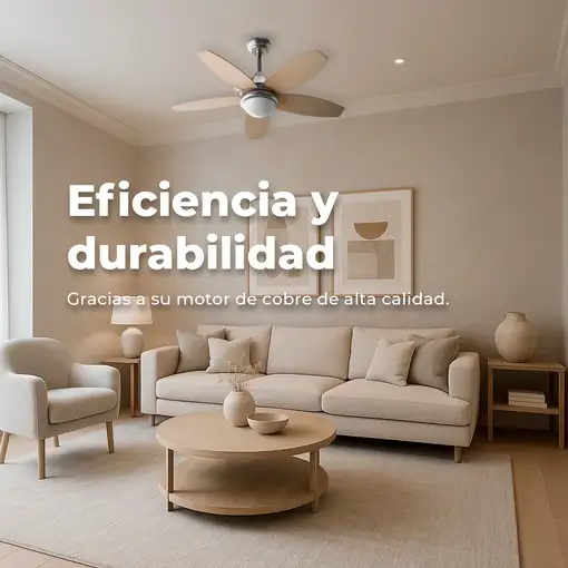 Ventilador de techo EVVO V416 Wood