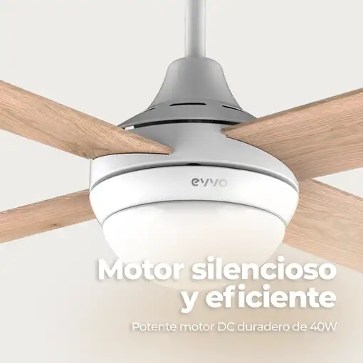 Ventilador de techo EVVO V440 Wood