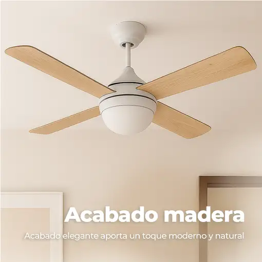 Ventilador de techo EVVO V440 Wood