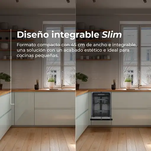 Lavavajillas Integrable Di.4 Slim (45cm)