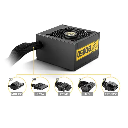 NOX HUMMER GD850 80 PLUS Gold unidad de fuente de alimentación 850 W 24-pin ATX AT