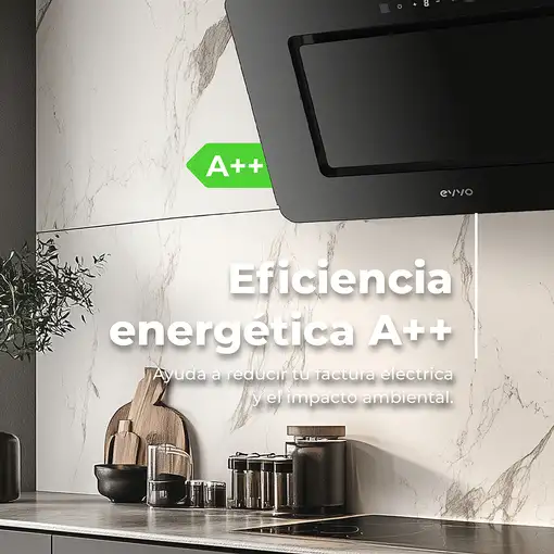 EVVO CE43 De pared Negro 818 m³/h