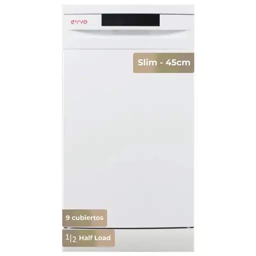 Lavavajillas EVVO D1 Slim (45 cm) Lavavajillas EVVO D1 Slim (45 cm)