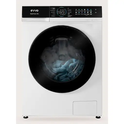 Lavadora blanca 12 kg, 1350 Rpm, Supernova U12 EVVO