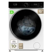 Lavadora blanca de 12 kg, 135o Rpm, Vapor, Nature R12 EVVO Lavadora blanca de 12 kg, 135o Rpm, Vapor, Nature R12 EVVO
