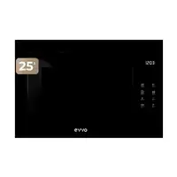 Microondas integrable EVVO Mi45 Glass Bl Microondas integrable EVVO Mi45 Glass Bl
