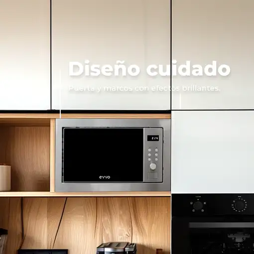 Microondas integrable EVVO Mi35 Black