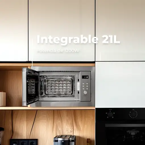 Microondas integrable EVVO Mi35 Black