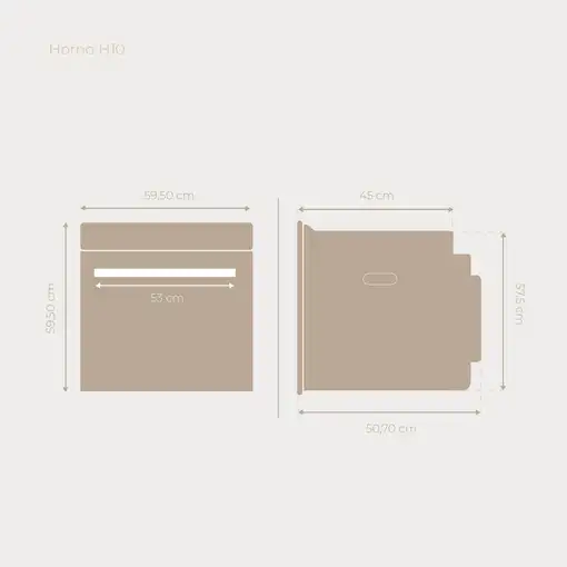 Horno EVVO H10 Black