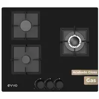 Placa de Gas V65 Glass Placa de Gas V65 Glass