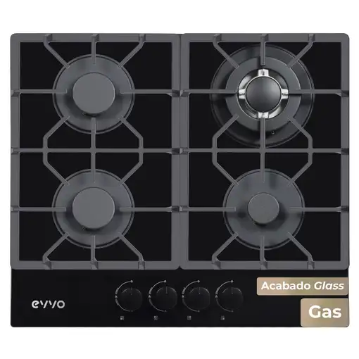 Placa de Gas V70 Glass