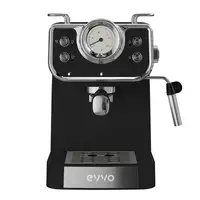 Cafetera Espresso EVVO Intensa Retro Negro Cafetera Espresso EVVO Intensa Retro Negro
