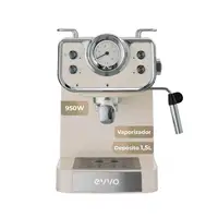 Cafetera Espresso EVVO Intensa Retro Beige Cafetera Espresso EVVO Intensa Retro Beige