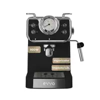 Cafetera Espresso EVVO Intensa Retro Negro Cafetera Espresso EVVO Intensa Retro Negro
