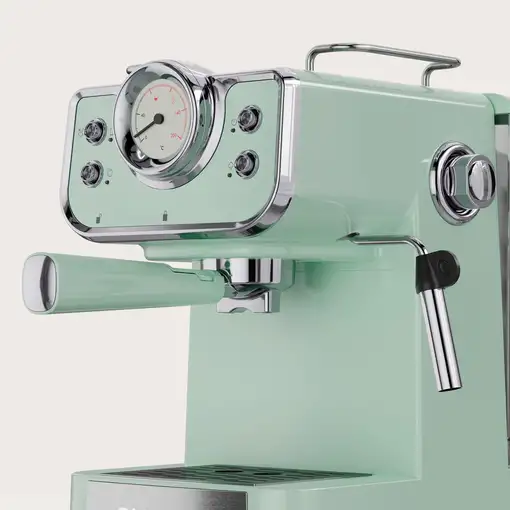 Cafetera Espresso EVVO Intensa Retro Verde
