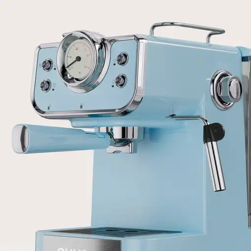 Cafetera Espresso EVVO Intensa Retro Blue