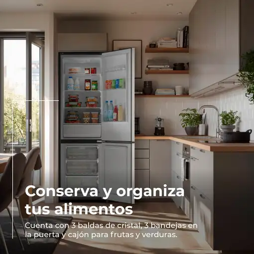 Frigorífico Combi EVVO F51x
