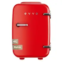 Nevera mini F4R Retro Rojo
