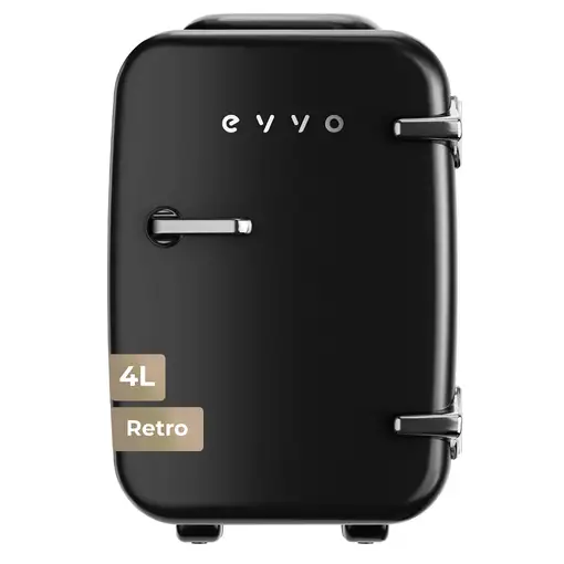 Nevera mini F4BK Retro Negro Nevera mini F4BK Retro Negro