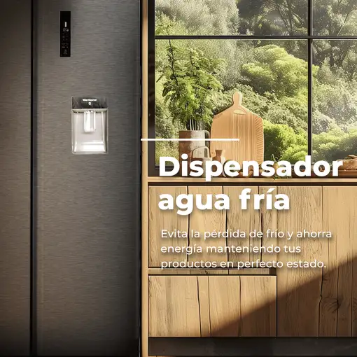 Frigorífico Americano EVVO F90X Aqua