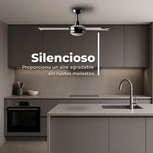 Ventilador de techo EVVO V516 Steel