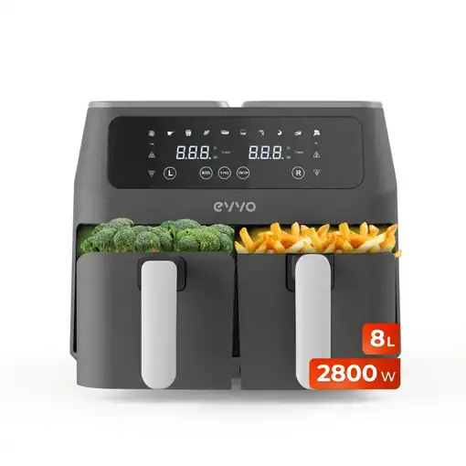 Freidora sin aceite EVVO Tasty Fryer 8L Freidora sin aceite EVVO Tasty Fryer 8L