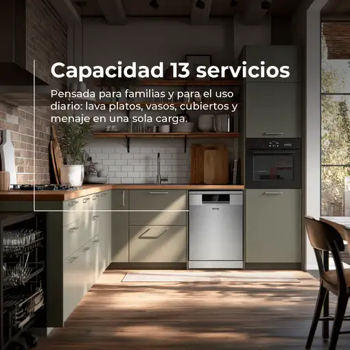 Lavavajillas EVVO D1YX