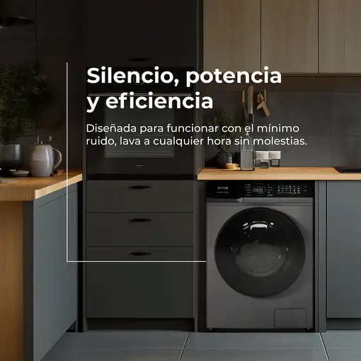 Lavadora inox 12 kg, 1350 Rpm, Supernova U12X EVVO