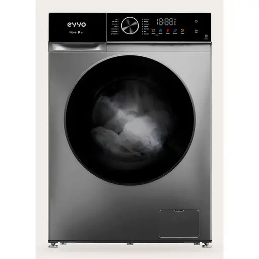 Lavadora carga frontal 10 kg 1200 RPM Acero inoxidable W3P10X25A EVVO Lavadora carga frontal 10 kg 1200 RPM Acero inoxidable W3P10X25A EVVO