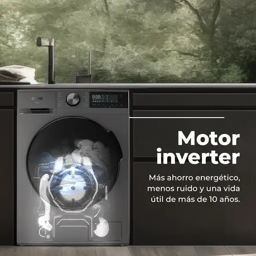 Lavadora secadora EVVO Nova 8/6X