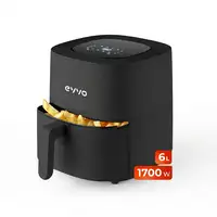 Freidora sin aceite EVVO Tasty Fryer 6L Negro Freidora sin aceite EVVO Tasty Fryer 6L Negro