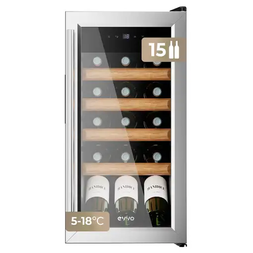 Vinoteca VT15 Inox Vinoteca VT15 Inox