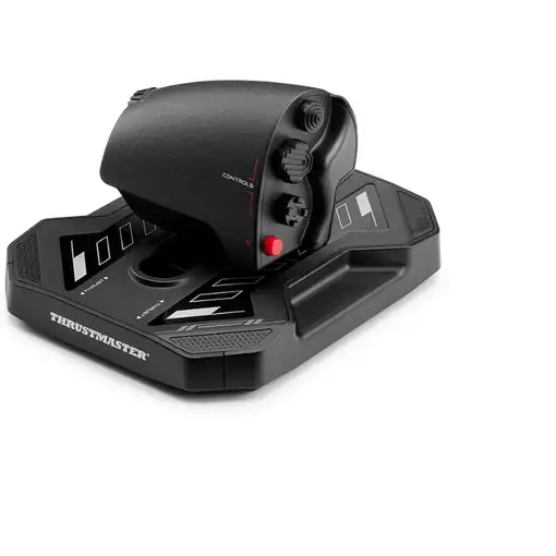 Thrustmaster Sol-R 4 HOTAS Negro USB Joystick/Palanca de control lateral + cuadran