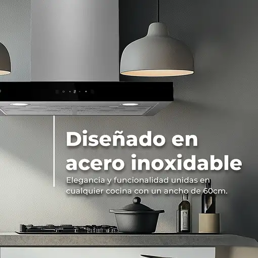 EVVO CE31 De pared Acero inoxidable 650 m³/h