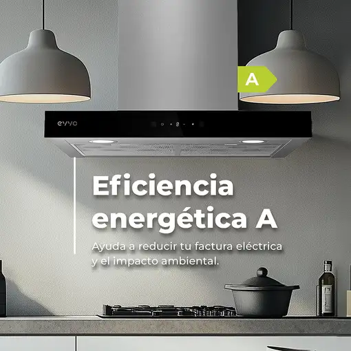 EVVO CE31 De pared Acero inoxidable 650 m³/h