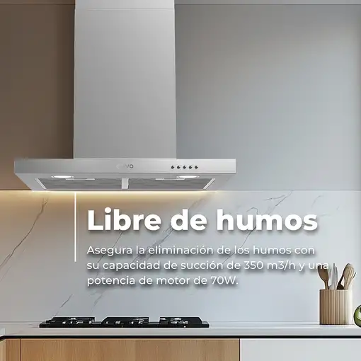 EVVO CE30 De pared Acero inoxidable 350 m³/h