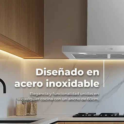 EVVO CE30 De pared Acero inoxidable 350 m³/h