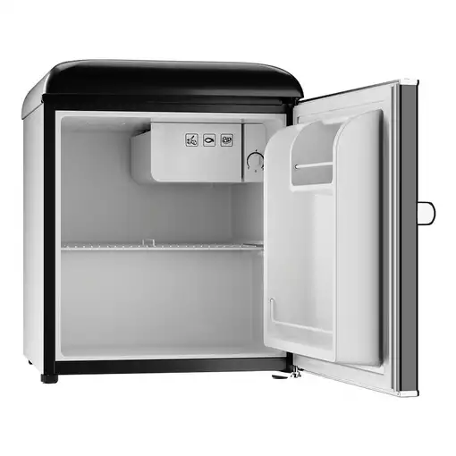 EVVO F20 Retro frigorífico Independiente 45 L Negro